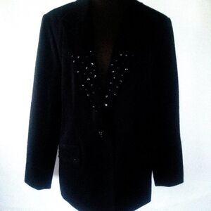 QUACKER FACTORY sequin embellished blazer